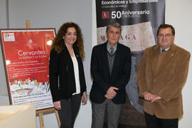 Conferencia "El tiempo del Quijote", del Catedrático de Historia Económica Juan Francis...