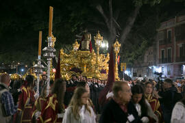 Santo Cristo Coronado de Espinas. Estación de Penitencia de la Hermandad de los Estudiantes. Mála...