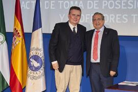 Toma de posesión de Miguel Gutiérrez Bengoechea como catedrático del Área de Derecho Financiero y Tributario de la Universidad de Málaga. Paraninfo. Diciembre de 2022