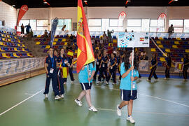 Equipo de España. Inauguración del 14º Campeonato del Mundo Universitario de Fútbol Sala 2014 (FU...