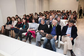 Asistentes a la conferencia "El pensamiento económico en la época y en la obra de Cervantes&...