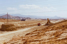 Obras del Campus de Teatinos. Junio de 1988