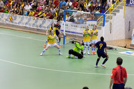 Partido Brasil contra España. 14º Campeonato del Mundo Universitario de Fútbol Sala 2014 (FUTSAL)...