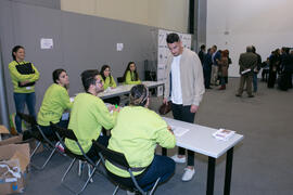 Entrega de acreditaciones y documentación. 7º Congreso Internacional de Actividad Física Deportiv...