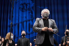 Miguel Romea. Concierto de Bandas Sonoras de la 31 edición de Fancine de la Universidad de Málaga...