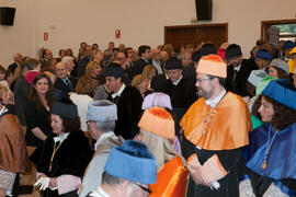 Imposición de la Medalla de Oro de la Universidad de Málaga a Dª. Adelaida de la Calle Martín. Paraninfo. Mayo de 2016