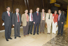 Visita del ministro Jesús Caldera. 2º Congreso Internacional de Actividad Físico-Deportiva para M...