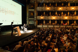 Concierto de Seiyu Oyama. Apertura del Curso Académico 2019-2020 de la Escuela Técnica Superior de Arquitectura de la Universidad de Málaga. Teatro Cervantes. Octubre de 2019