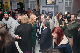 Momentos previos a la gala inaugural de la XXV edición de Fancine de la Universidad de Málaga. Te...