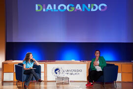 "Dialogando" con Clara Grima. Escuela de Ingenierías Industriales de la Universidad de Málaga. Mayo de 2024