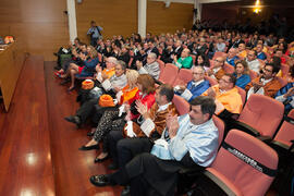 Público asistente a la investidura como Doctor "Honoris Causa" de Manuel Molina Lozano por la Facultad de Turismo de la Universidad de Málaga. Rectorado. Abril 2016