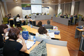 Encuentro de rectores de Brasil, Portugal y España: Fomento de la cultura emprendedora. Edificio del Rectorado. Octubre de 2015