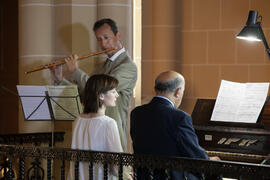 Concierto de flauta travesera y órgano. Iglesia del Sagrado Corazón. Junio de 2016