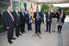 Inauguración de la Oficina de la Universidad de Sharjah, Emiratos Árabes. Jardín Botánico. Noviem...