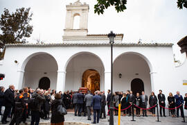 Entierro de Eugenio Chicano. Cementerio de Vélez-Málaga. Noviembre de 2019