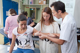 Prácticas de Fisioterapia. Escuela Universitaria de Ciencias de la Salud de la Universidad de Mál...