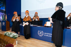 Investidura de Kazuyo Sejima como Doctora "Honoris Causa" por la Escuela de Arquitectura de la Universidad de Málaga. Paraninfo. Octubre de 2019