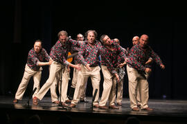 Actuación solidaria "La Chirigota del Selu". Cursos de Verano de la Universidad de Málaga. Vélez-Málaga. Julio de 2019