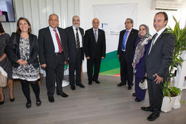 Inauguración de la Oficina de la Universidad de Sharjah, Emiratos Árabes. Jardín Botánico. Noviembre de 2015