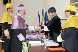 Investidura de nuevos doctores por la Universidad de Málaga. Paraninfo. Febrero de 2012