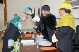 Investidura de nuevos doctores por la Universidad de Málaga. Paraninfo. Febrero de 2012