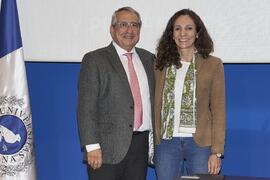 Toma de posesión de María Elena González Muñoz como profesora titular del Área de Biología Celular de la Universidad de Málaga. Toma de posesión de nuevos catedráticos y profesores titulares de la Universidad de Málaga. Paraninfo. Noviembre de 2023