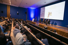 Mesa redonda. Inauguración del curso 2018-2019 de la Escuela Técnica Superior de Arquitectura de la Universidad de Málaga. Paraninfo. Octubre de 2018