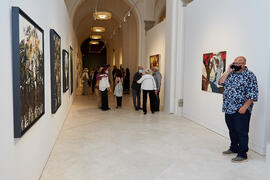 Visita a la exposición "Eugenio Chicano Siempre". Museo de Málaga. Junio de 2021