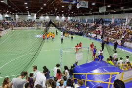 Partido Rusia contra Brasil. 14º Campeonato del Mundo Universitario de Fútbol Sala 2014 (FUTSAL)....