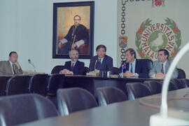 Presentación del videograma "Cómo se hace un libro". Mayo de 1991