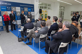 Inauguración de la I Feria de Posgrado Universidad de Málaga. Facultad de Derecho. Marzo de 2015