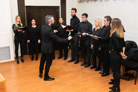 Coro Oficial de la Universidad de Málaga. Celebración de San Lucas. Facultad de Medicina. Noviembre de 2019