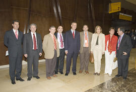 Visita del ministro Jesús Caldera. 2º Congreso Internacional de Actividad Físico-Deportiva para M...