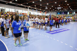 Ceremonia de apertura del Campeonato del Mundo Universitario de Balonmano. Antequera. Junio de 2016