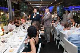 Cena Homenaje a profesores y PAS jubilados de la Facultad de Económicas. Restaurante El Palmeral....