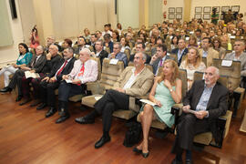 Asistentes al acto conmemoración del 50 Aniversario de la Facultad de Económicas. Facultad de Cie...