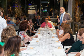 Cena Homenaje a profesores y PAS jubilados de la Facultad de Económicas. Restaurante El Palmeral....