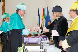 Investidura de nuevos doctores por la Universidad de Málaga. Paraninfo. Febrero de 2012