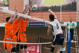 Partido masculino Universidad de Málaga - Universidad de Vigo. Campeonato de España Universitario...