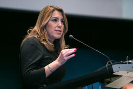 Intervención de Susana Díaz. Acto del 25 Aniversario del Parque Tecnológico de Andalucía. Palacio...