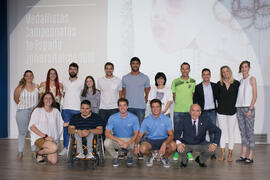 Homenaje a los medallistas de los Campeonatos de España Universitarios. Gala del Deporte Universi...