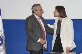 Toma de posesión de María Dolores Villén Guzmán como profesora titular del Área de Ingeniería Química de la Universidad de Málaga. Toma de posesión de nuevos catedráticos y profesores titulares de la Universidad de Málaga. Paraninfo. Noviembre de 2023