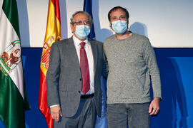 Toma de posesión de Carlos Francisco Rodríguez Caso como nuevo profesor titular del Área de Bioquímica y Biología Molecular de la Universidad de Málaga. Paraninfo. Diciembre de 2021