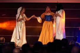 Actuación en la gala de clausura de la 31ª edición de Fancine de la Universidad de Málaga. Cine A...