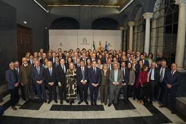 Foto de grupo. Toma de posesión de D. Teodomiro López Navarrete como Rector de la Universidad de ...