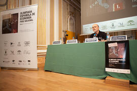 Inauguración de las jornadas. Olimpiada Española de Economía, Fase Nacional. Sala Unicaja de Conc...