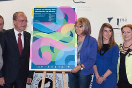 Presentación de los cursos de verano de la Universidad de Málaga. Rectorado. Mayo de 2010