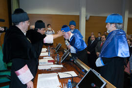 Investidura como Doctor "Honoris Causa" de Antonio Luque por la Facultad de Ciencias de...