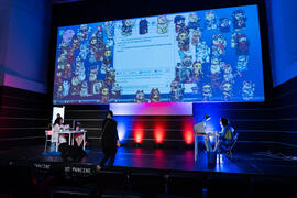 Ensayos previos. Gala de Clausura de la 30 edición de Fancine de la Universidad de Málaga. Cine A...