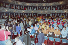 Apertura del Curso Académico 1997/1998 de la Universidad de Málaga. Teatro Cervantes. Octubre de 1997